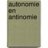 Autonomie en antinomie