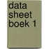 Data sheet boek 1