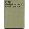 Effect slootpeilverlaging enz durgerdam by Buck