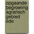 Opgaande begroeiing agrarisch gebied ede