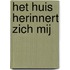 Het huis herinnert zich mij