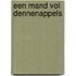 Een mand vol dennenappels