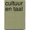 Cultuur en taal door L. Beheydt