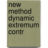 New method dynamic extremum contr by Liu Wen Jiang