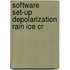 Software set-up depolarization rain ice cr