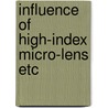 Influence of high-index micro-lens etc by Groot