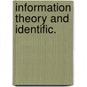 Information theory and identific. by Ponomarenko