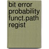 Bit error probability funct.path regist door Sampic