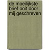 De moeilijkste brief ooit door mij geschreven by P. Batavier