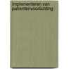 Implementeren van patientenvoorlichting door Kanters