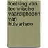 Toetsing van technische vaardigheden van huisartsen