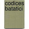 Codices batatici door Onbekend