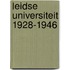 Leidse universiteit 1928-1946