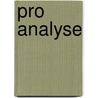 Pro analyse door Alwine de Jong