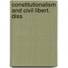 Constitutionalism and civil libert. diss door Ybema