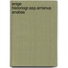 Enige historiogr.asp.arrianus anabas by Breebaart