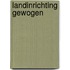 Landinrichting gewogen