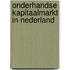 Onderhandse kapitaalmarkt in nederland