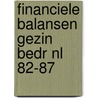 Financiele balansen gezin bedr nl 82-87 door Swank