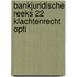 Bankjuridische reeks 22 klachtenrecht opti
