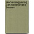 Jaarverslaggeving van nederlandse banken