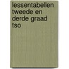 Lessentabellen tweede en derde graad tso by Unknown