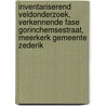 Inventariserend veldonderzoek, verkennende fase Gorinchemsestraat, Meerkerk Gemeente Zederik door T. Nales