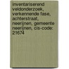 Inventariserend veldonderzoek, verkennende fase, Achterstraat, Neerijnen, Gemeente Neerijnen, CIS-code: 21674 door A. Wilbers