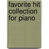 Favorite hit collection for piano by Martens