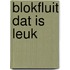 Blokfluit dat is leuk