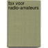 Fax voor radio-amateurs