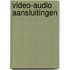 Video-audio aansluitingen