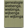 Genealogie Wiebenga, Wiebinga, Wijbenga en Wijbinga door J.P.H. Wiebenga