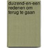 Duizend-en-een redenen om terug te gaan