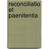 Reconciliatio et paenitentia door Joannes Paulus Ii