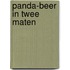 Panda-beer in twee maten