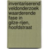 Inventariserend veldonderzoek waarderende fase in Gilze-Rijen, Hoofdstraat door S. Moerman