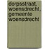 Dorpsstraat, Woensdrecht, Gemeente Woensdrecht