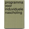 Programma voor induviduele nascholing door M.H.G.A. van Wijk