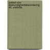 Pakket voor deskundigheidsbevordering 45. urethritis by M. van Wijk