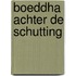 Boeddha achter de schutting