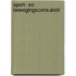 Sport- en bewegingsconsulent