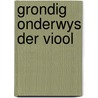 Grondig onderwys der viool door Mozart
