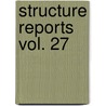 Structure reports vol. 27 by Unknown