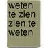 Weten te zien zien te weten