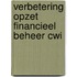 verbetering opzet financieel beheer CWI
