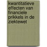 Kwantitatieve effecten van financiele prikkels in de ziektewet by G.J. Meurs