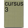 cursus 3 by M. Vollenborg