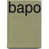 BAPO by Ministerie van Onderwijs, Cultuur en Wetenschap