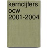 Kerncijfers OCW 2001-2004 by Cultuur en Wetenschap Ministerie van Onderwijs